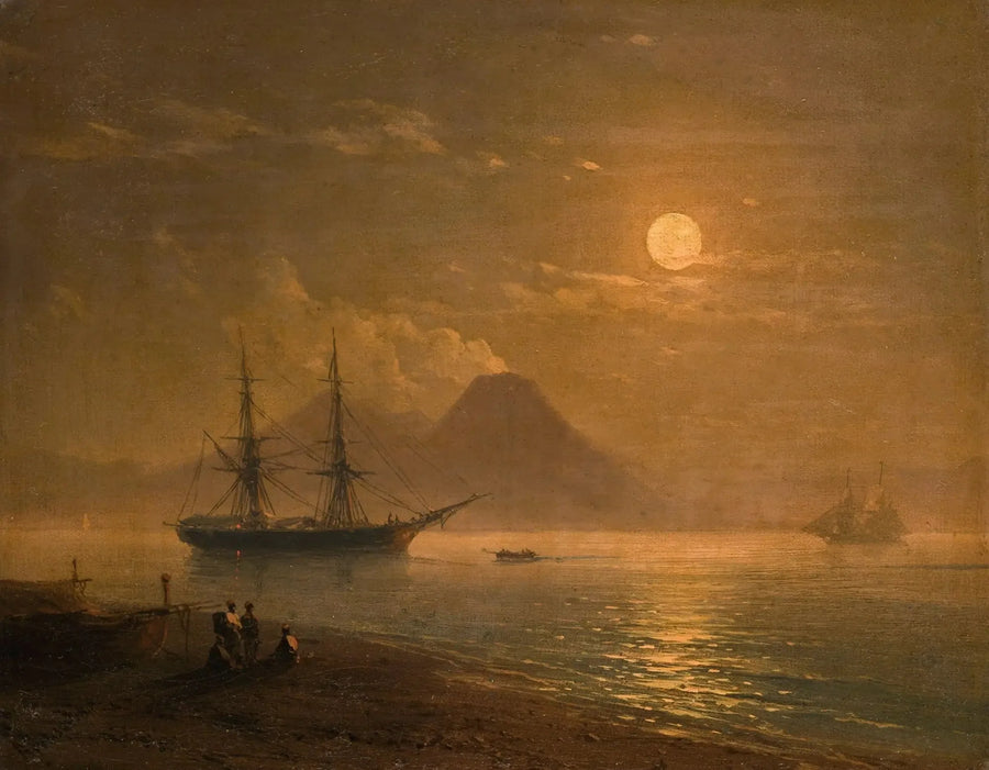 The Bay of Naples - Ivan Aïvazovski