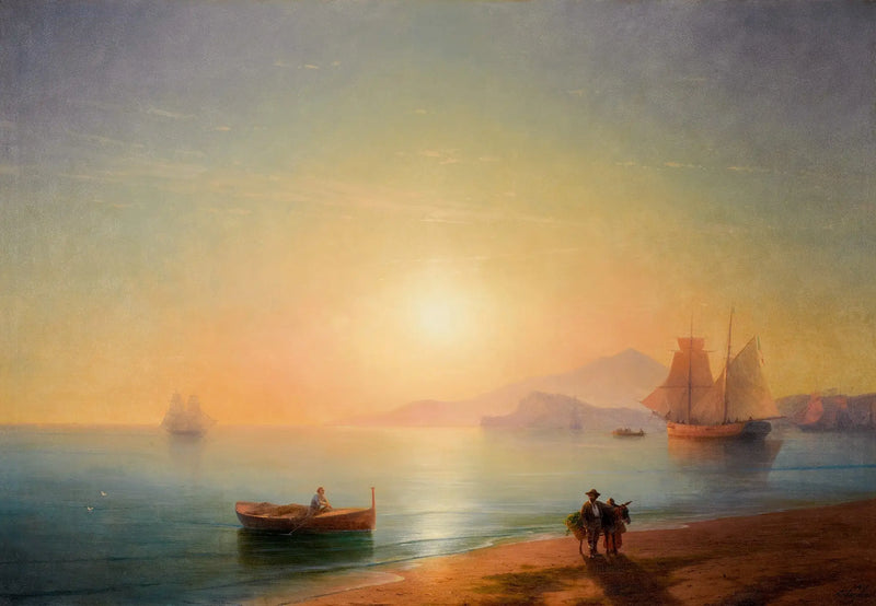 The Bay of Naples - Ivan Aïvazovski