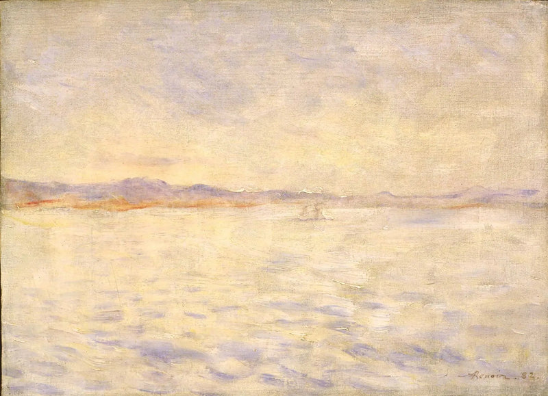 The Bay of Naples - Pierre-Auguste Renoir