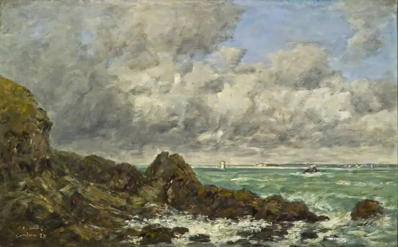 The Bay of Portrieux - Eugène Boudin