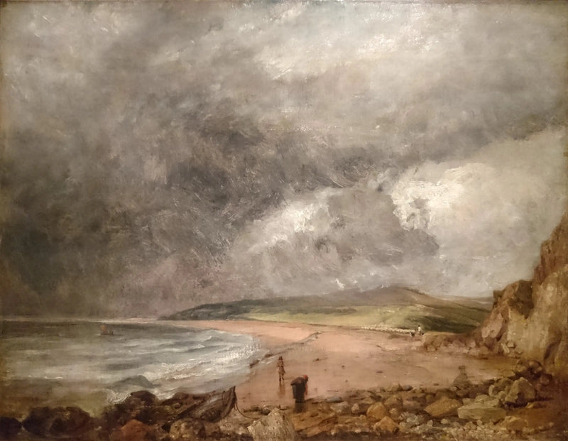 Weymouth Bay Approaching Storm - John Constable