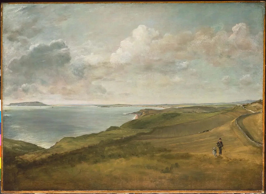 Weymouth Bay from the Downs above Osmington Mills - John Constable