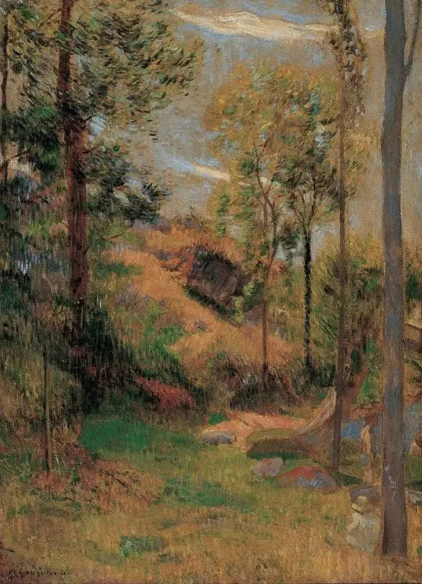 The Bathing at the Port of Pont-Aven - Paul Gauguin