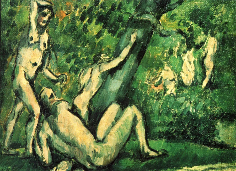 The Bathing - Paul Cézanne