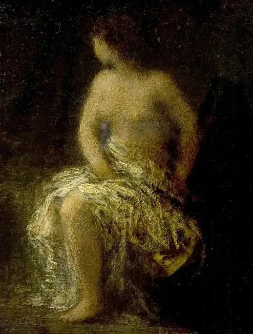 The Bather - Henri Fantin-Latour