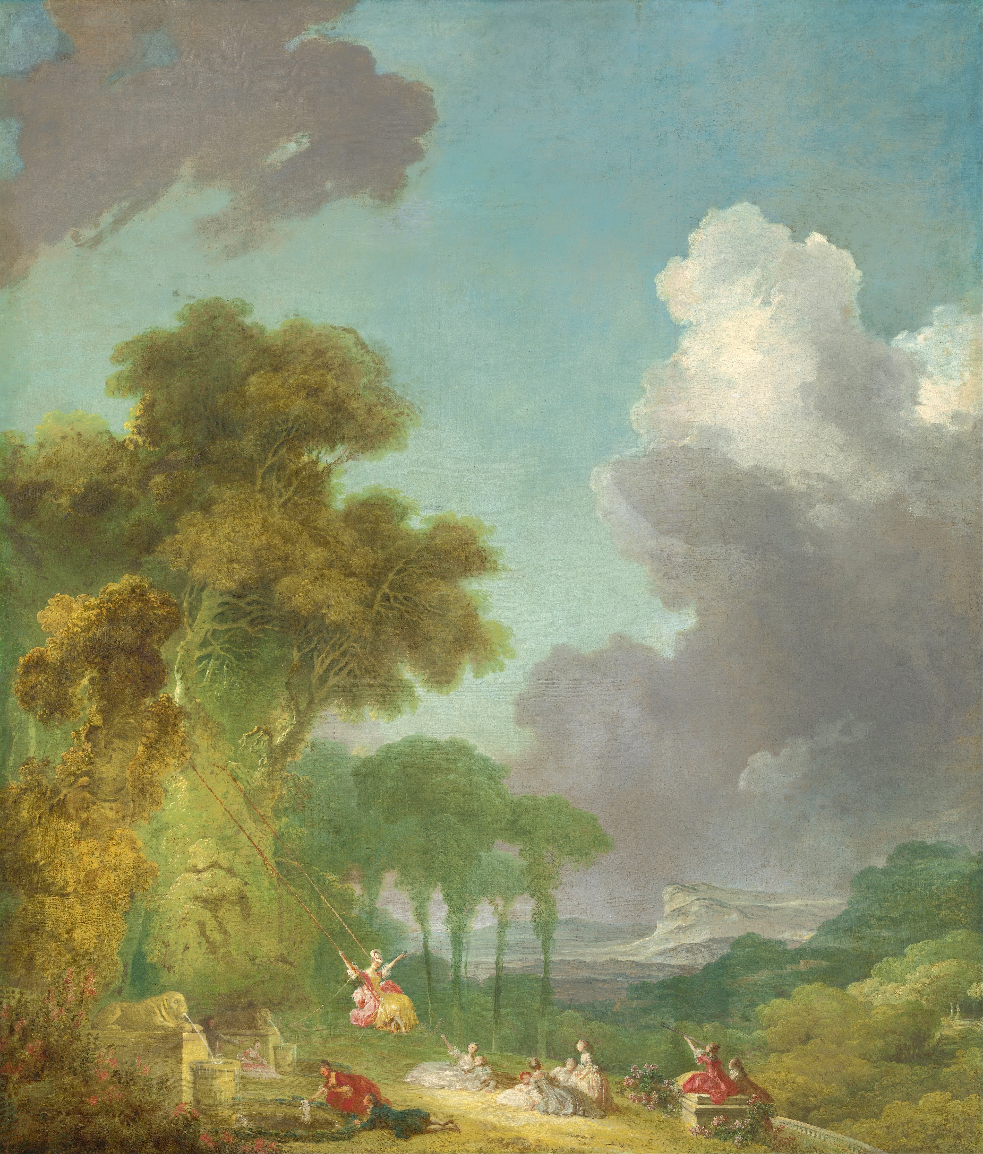 The Swing - Jean-Honoré Fragonard