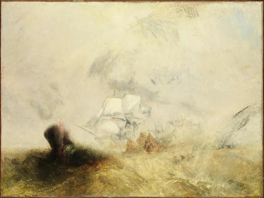 The Whaling Ship - J. M. W. Turner
