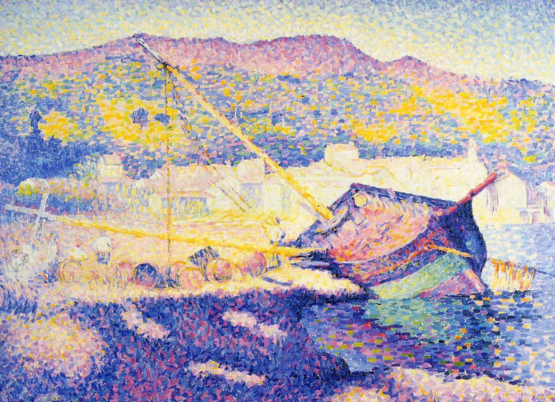 The Blue Boat - Henri-Edmond Cross