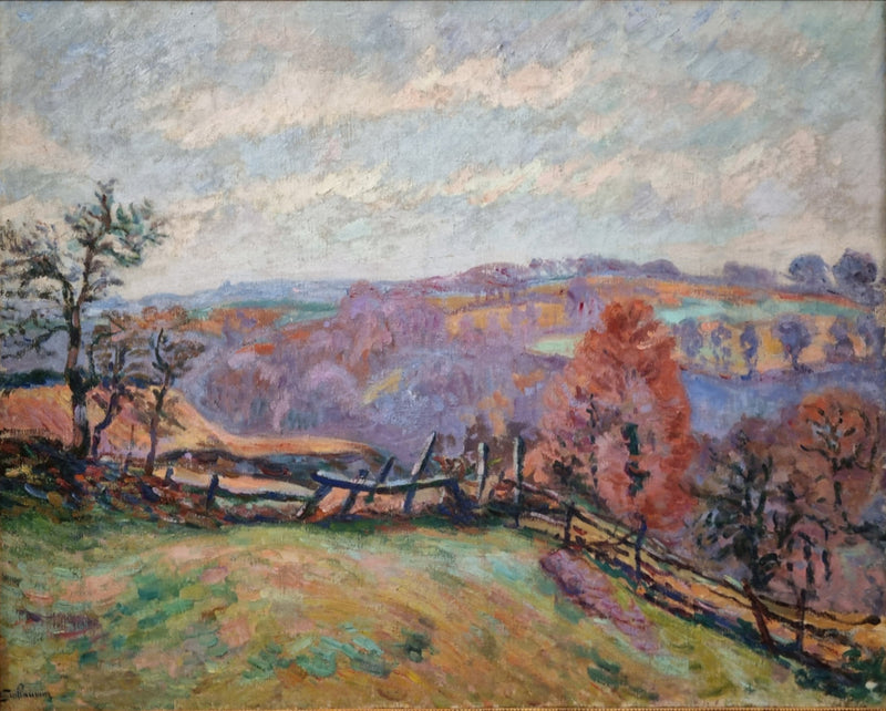 The Barrier at Crozant - Armand Guillaumin
