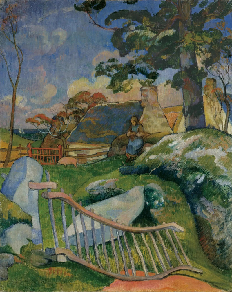 The Barrier - Paul Gauguin