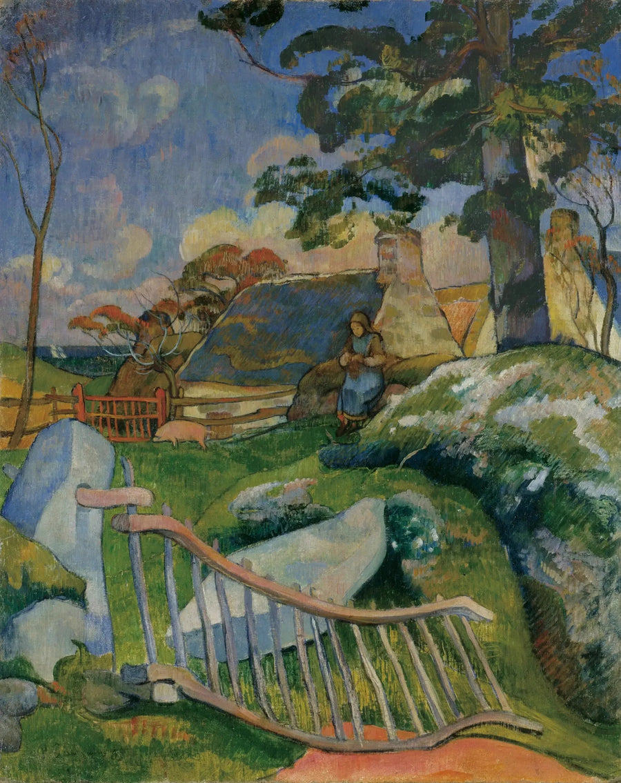 The Barrier - Paul Gauguin