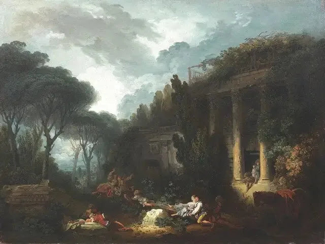 The Scale - Jean-Honoré Fragonard