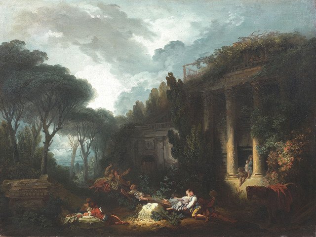 The Balance - Jean-Honoré Fragonard