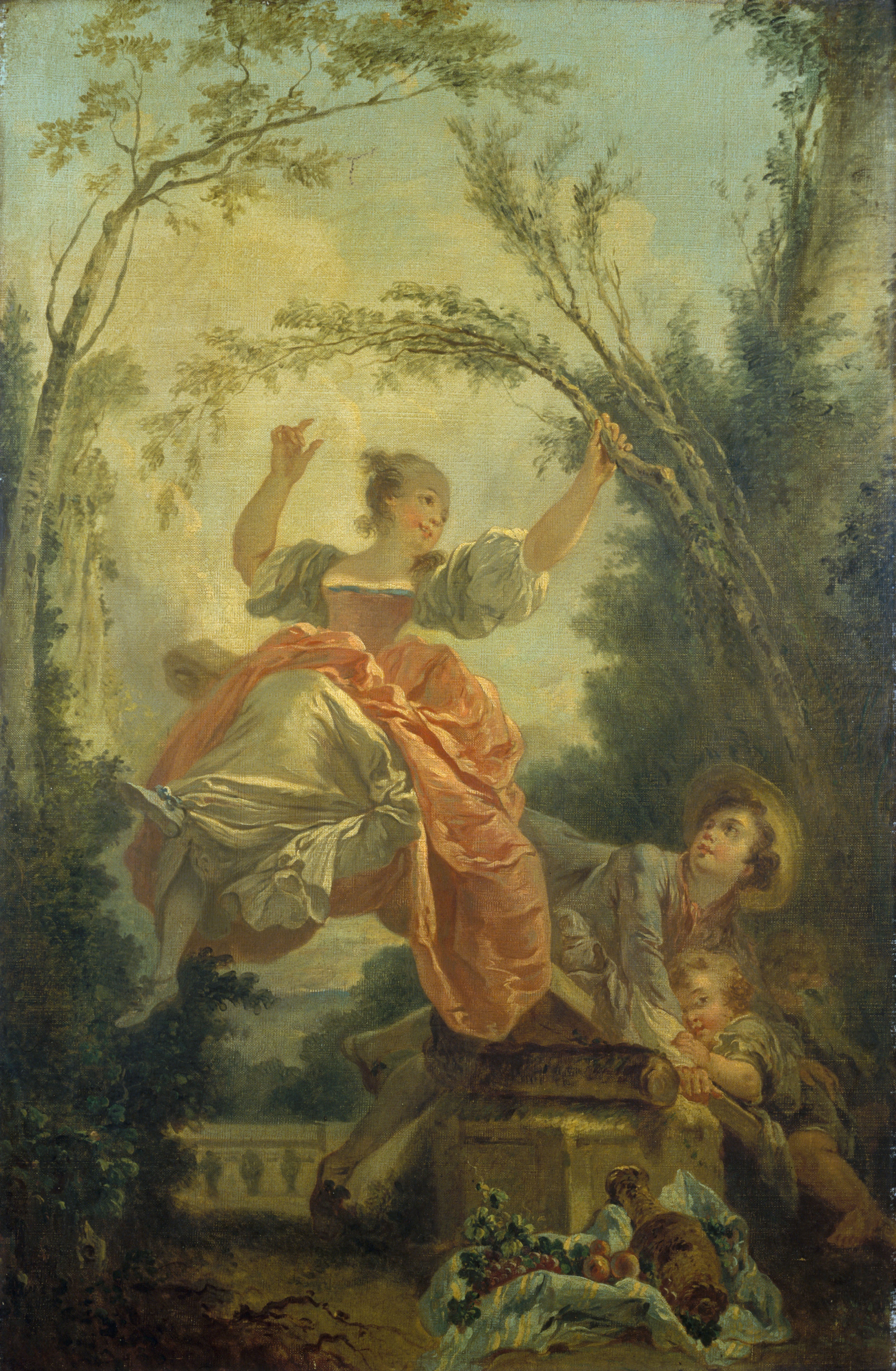 The Scale - Jean-Honoré Fragonard