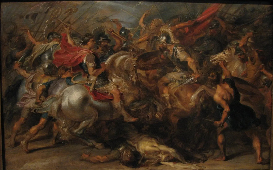 The Battle of Constantine and Licinius - Peter Paul Rubens