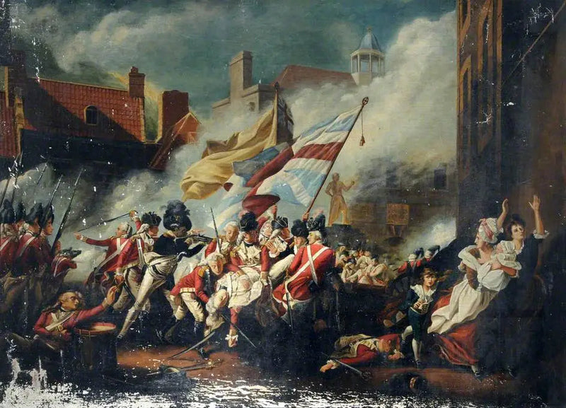 The Battle of Jersey - John Singleton Copley