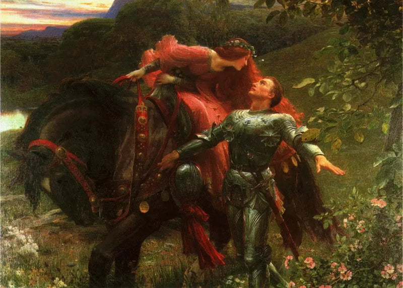 The Beautiful Lady Without Mercy - Frank Bernard Dicksee