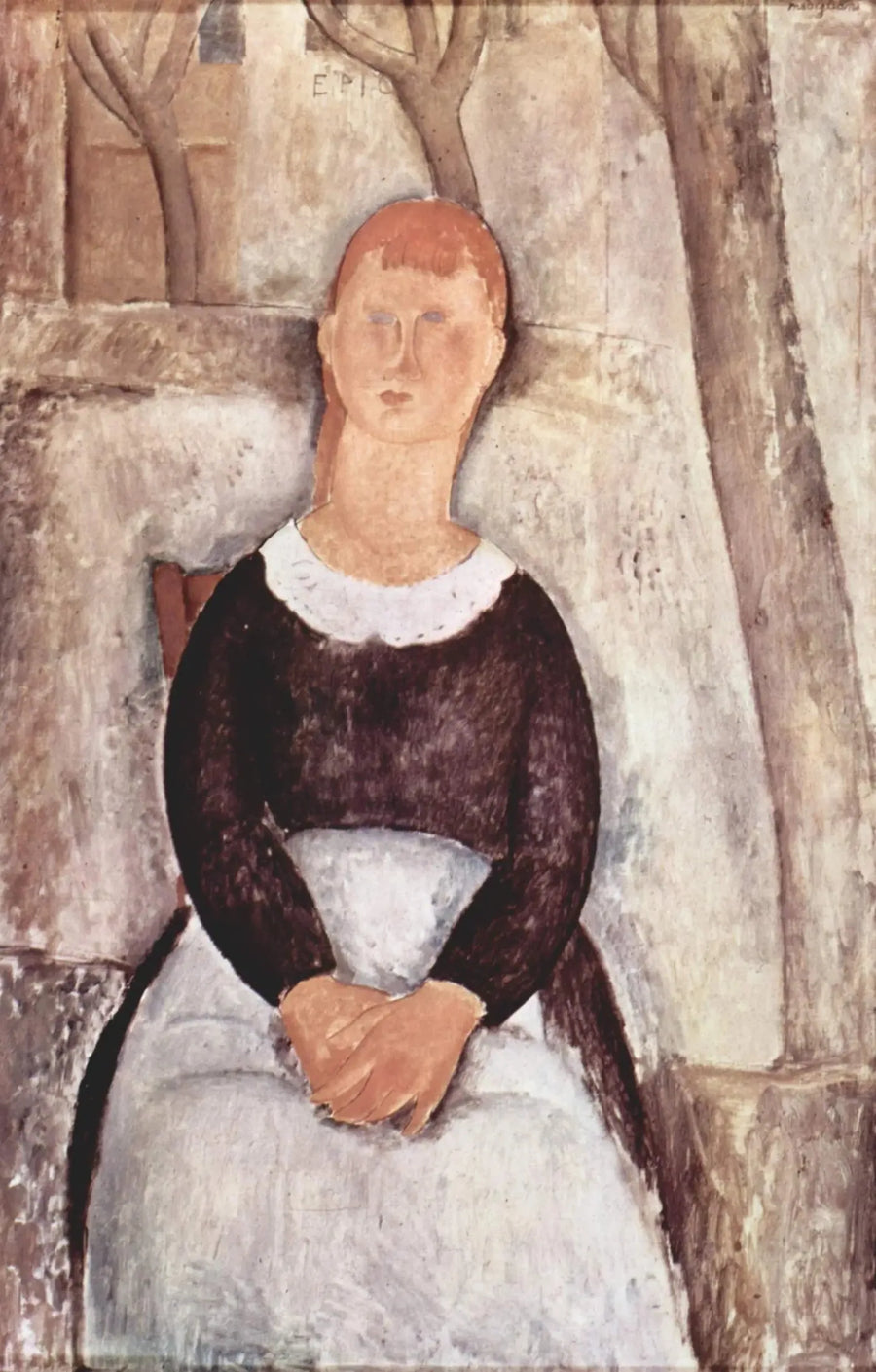 The Beautiful Druggist - Amedeo Modigliani