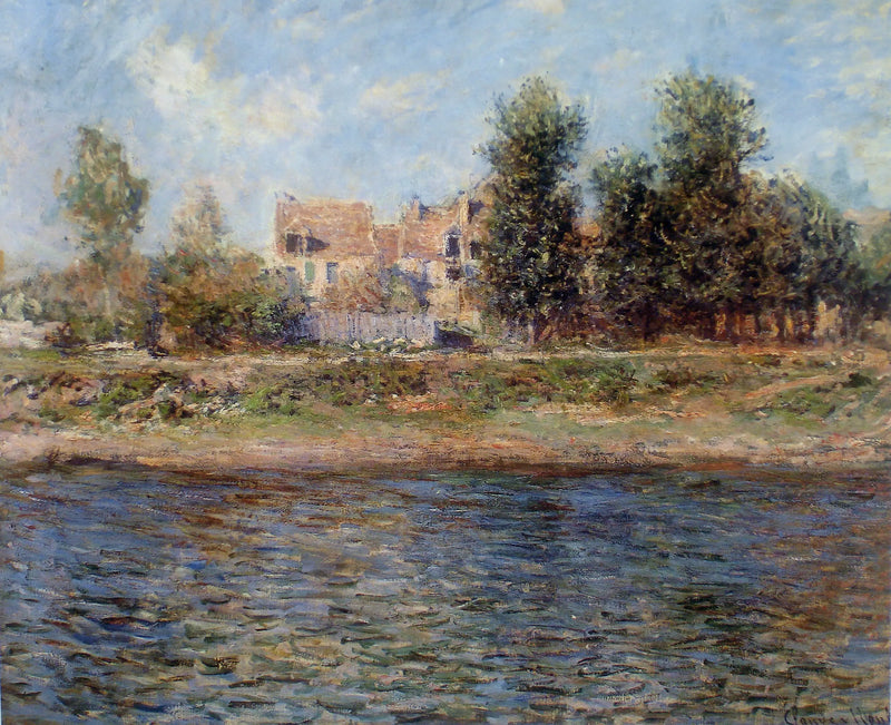 The Bank of the Seine - Claude Monet
