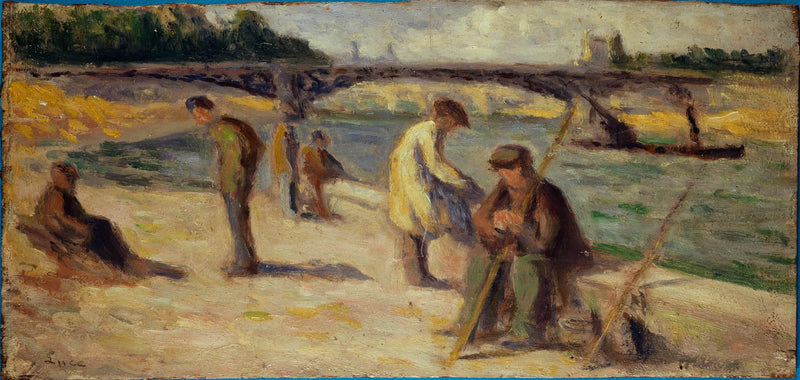 The quai Malaquais Bank - Maximilien Luce