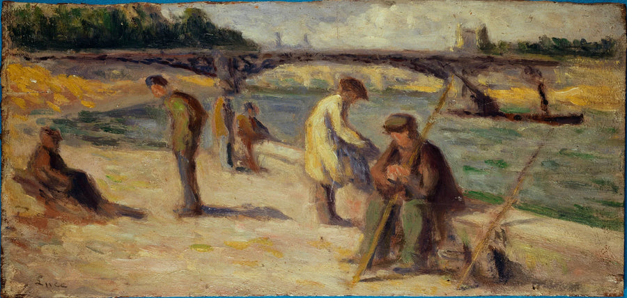 The quai Malaquais Bank - Maximilien Luce