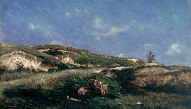 The Shepherdess - Stanislas Lépine
