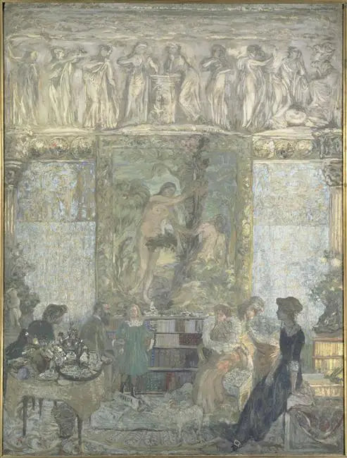 The Library - Édouard Vuillard