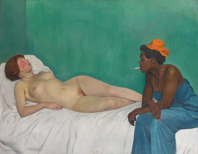 The White and the Black - Félix Vallotton