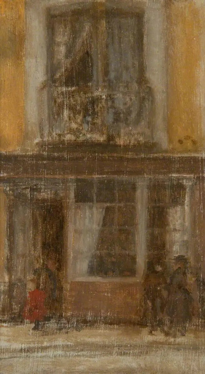 The Laundress, Dieppe - James Abbott McNeill Whistler