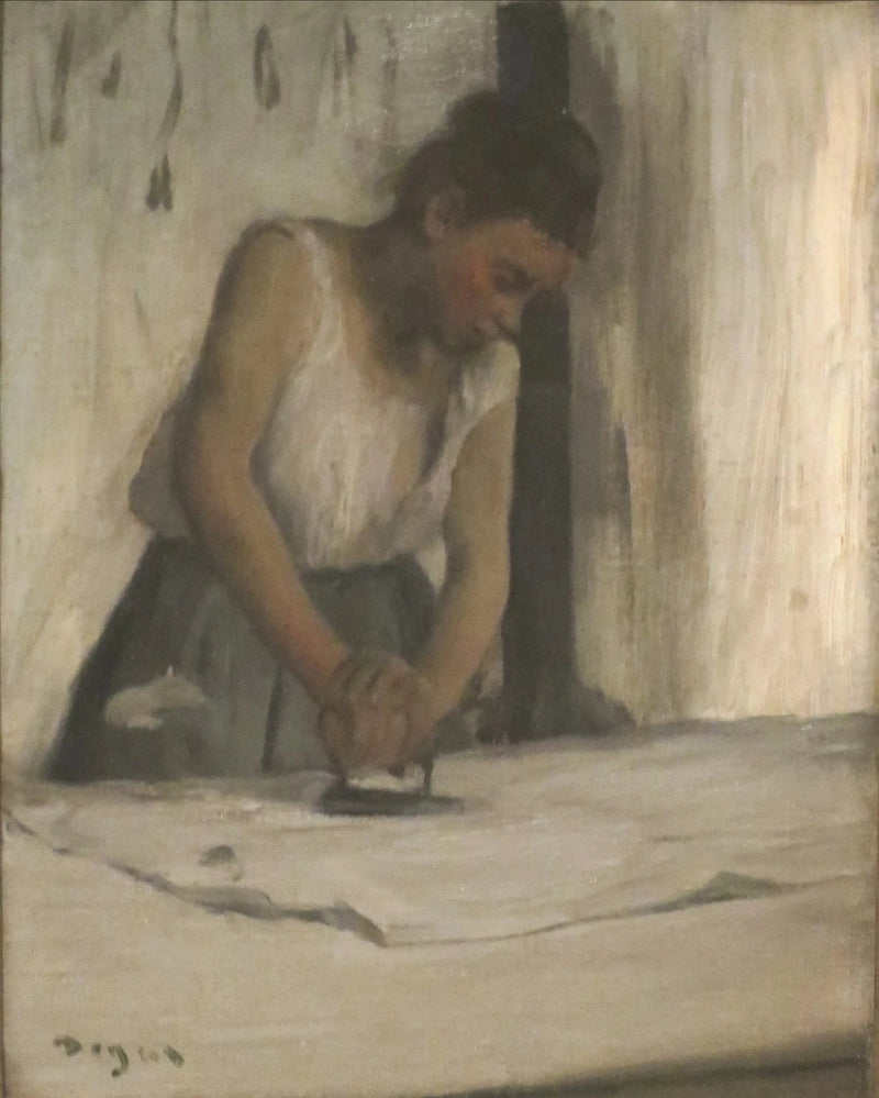 The Laundress - Edgar Degas