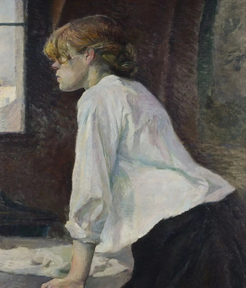 The Laundress - Henri de Toulouse-Lautrec