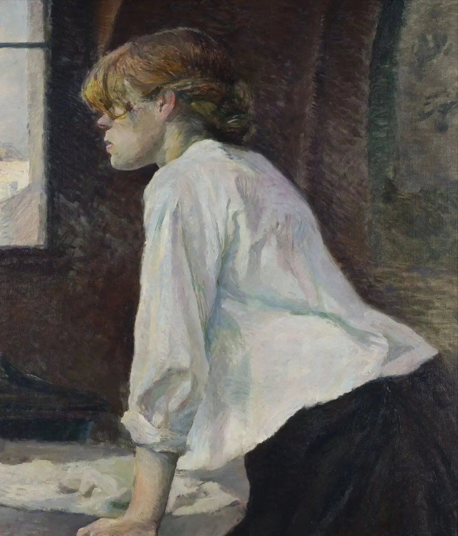 The Laundress - Henri de Toulouse-Lautrec
