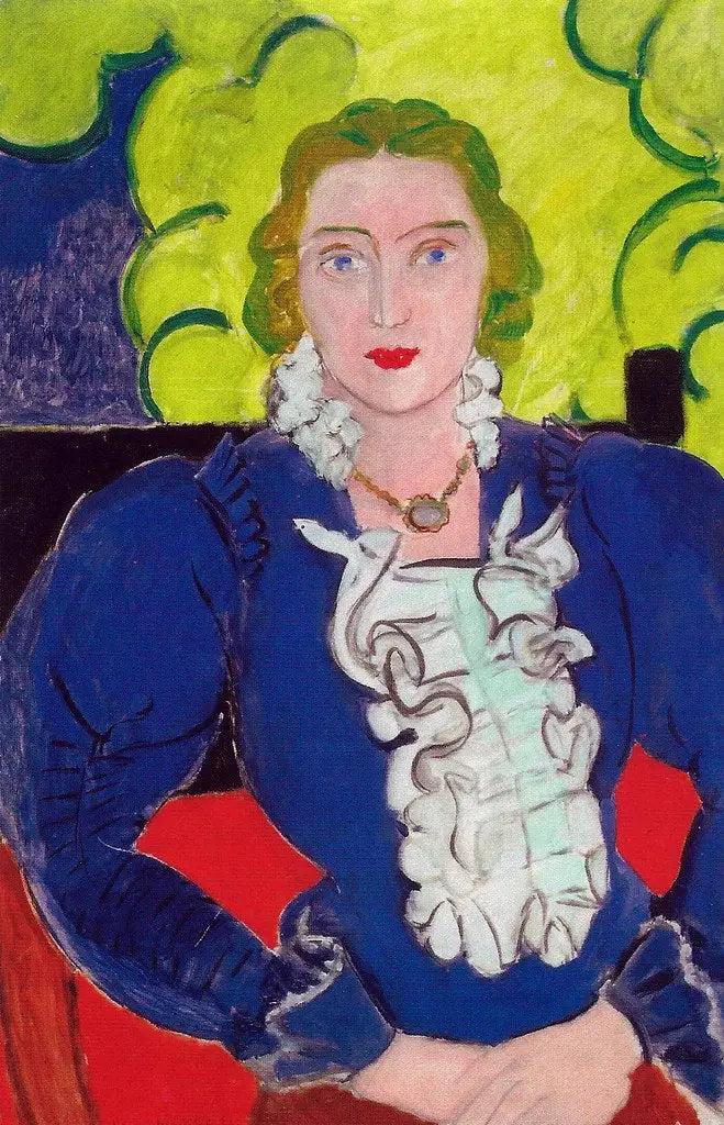 The Blue Blouse - Henri Matisse
