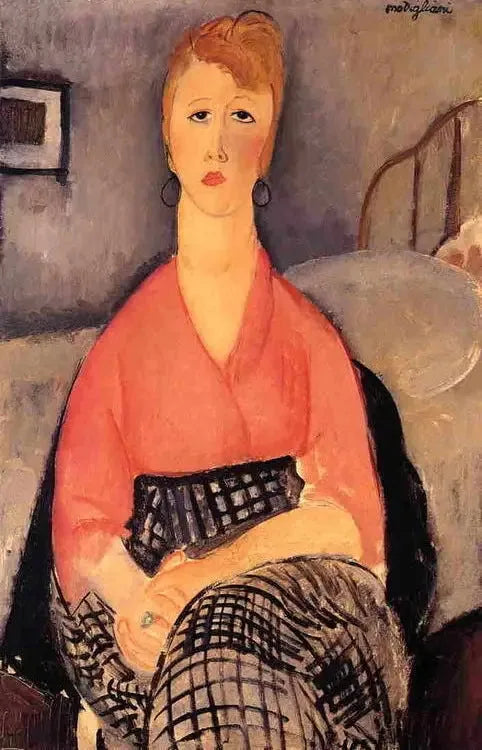 The Pink Blouse - Amedeo Modigliani