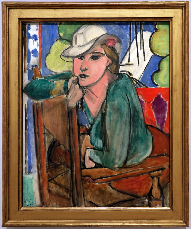 The Green Blouse - Henri Matisse