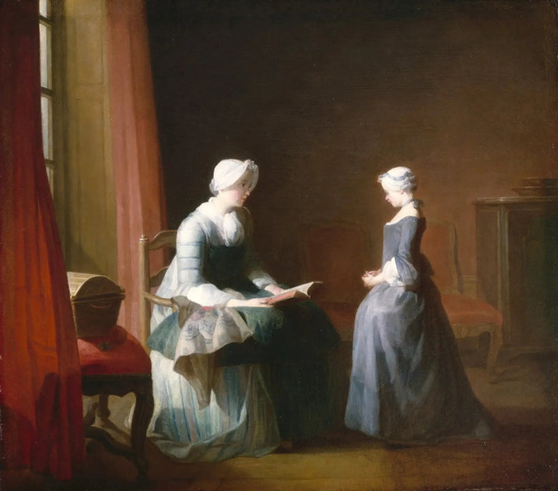 The Good Education - Jean Siméon Chardin