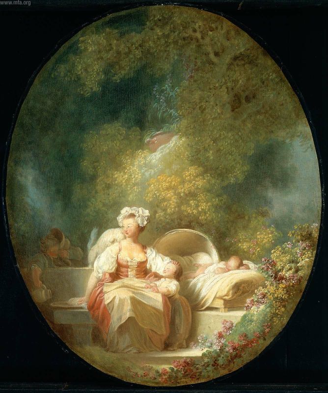 The Good Mother - Jean-Honoré Fragonard