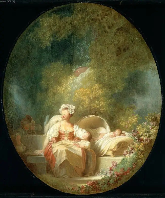 The Good Mother - Jean-Honoré Fragonard