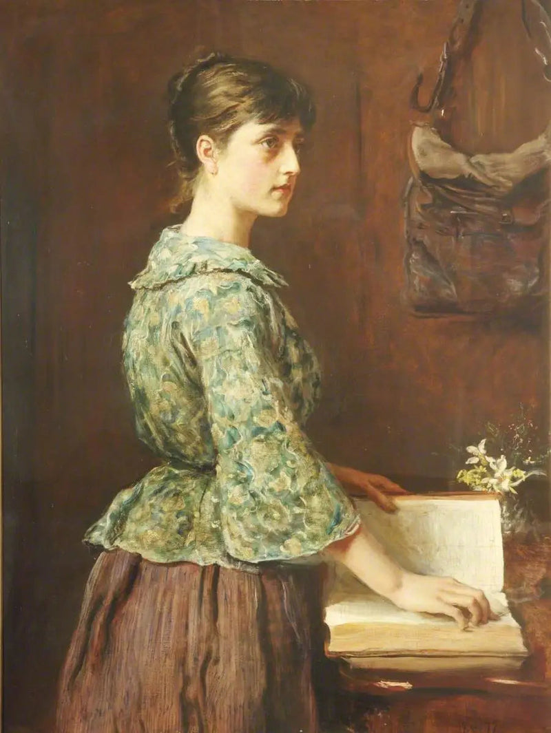 The Good Resolution - John Everett Millais