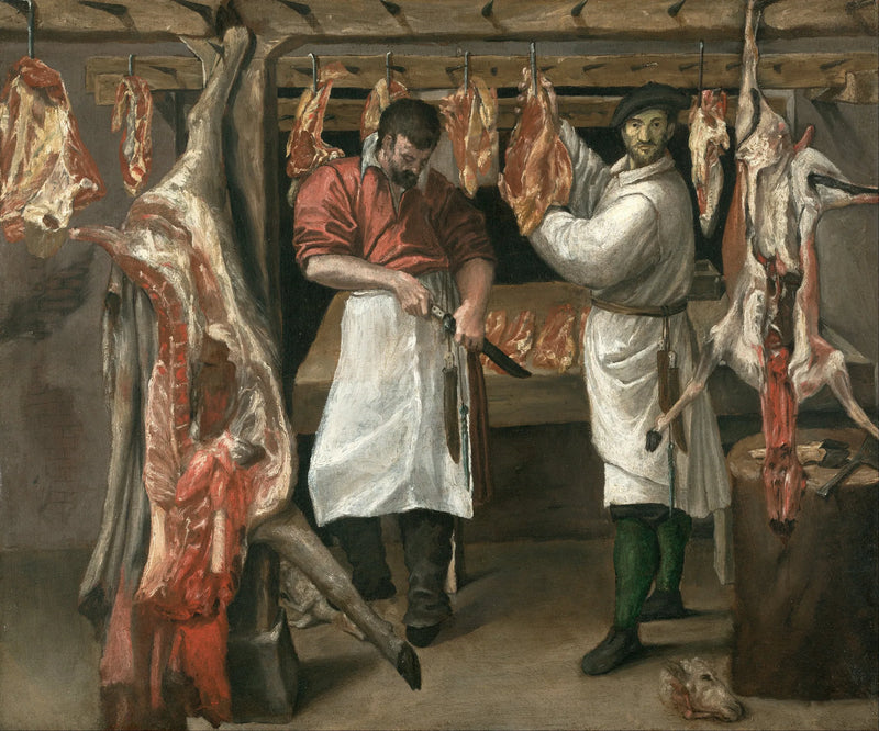 The Butchery - Annibale Carracci