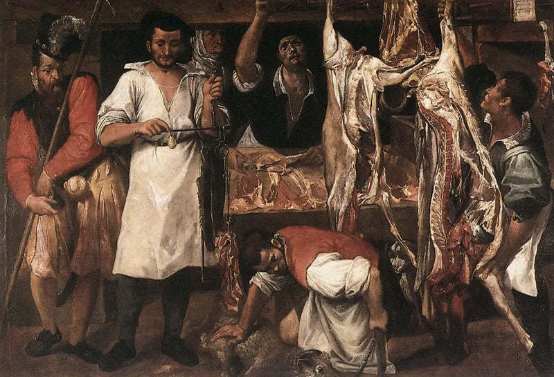 The Butchery - Annibale Carracci