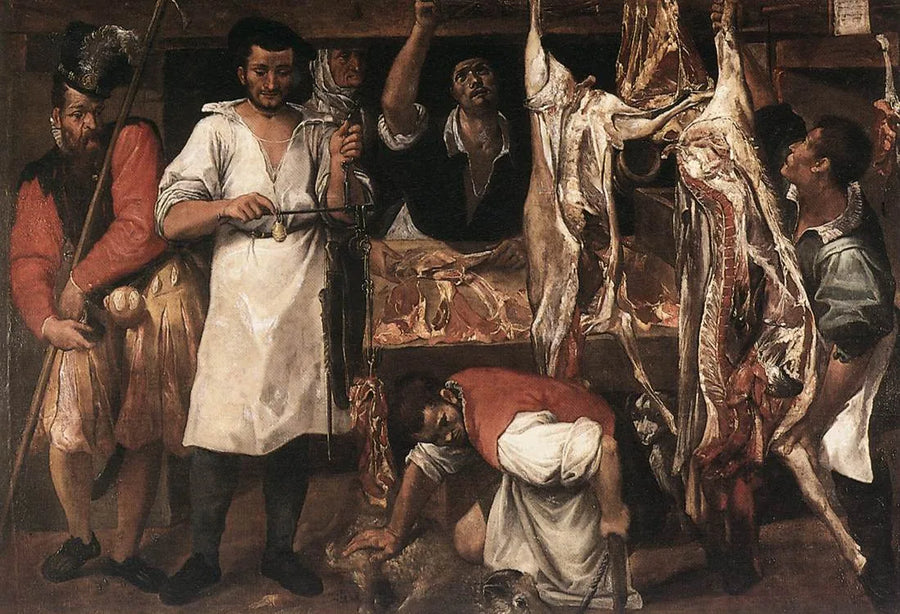 The Butchery - Annibale Carracci
