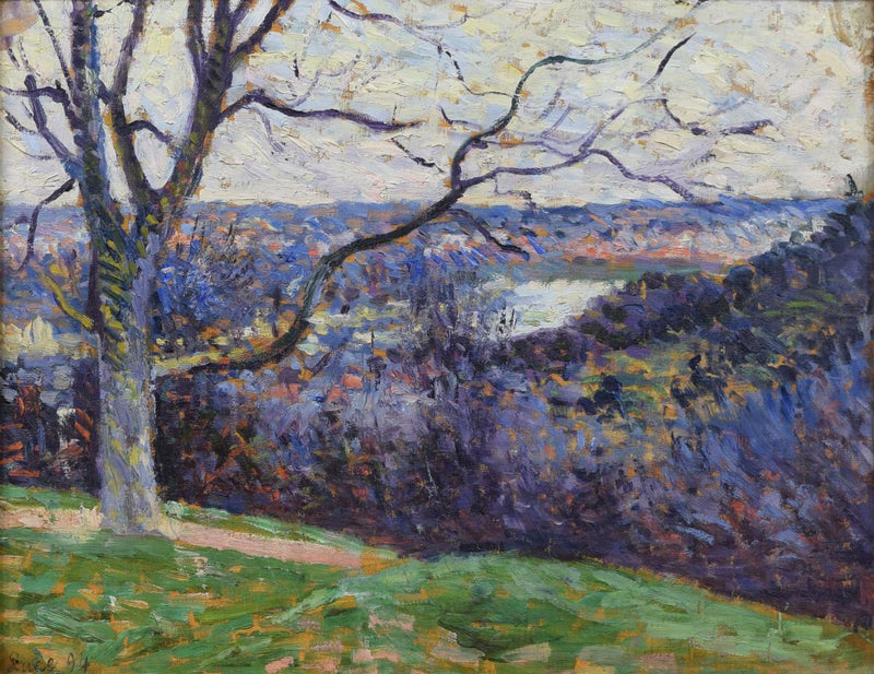 The Loop of the Seine near Herblay - Maximilien Luce