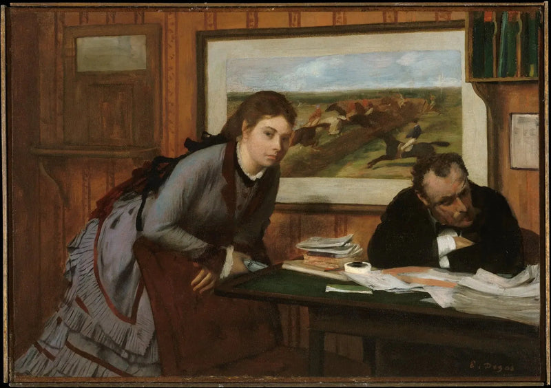 The Pouting - Edgar Degas