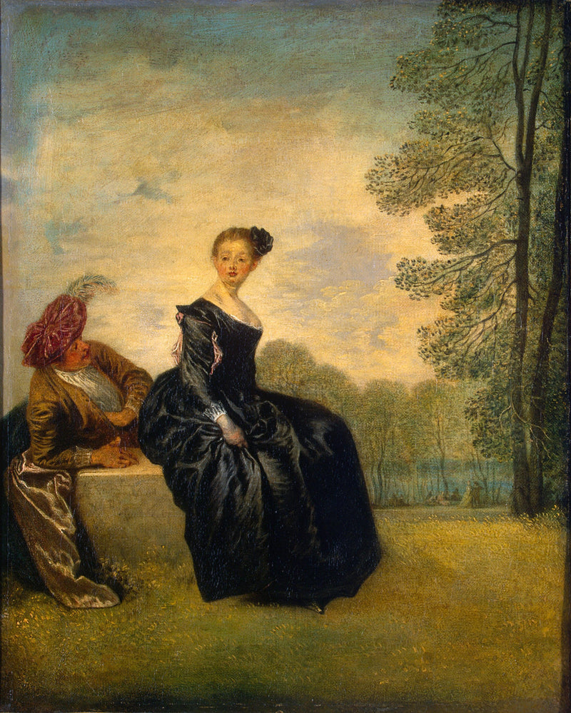 The Sulker - Antoine Watteau
