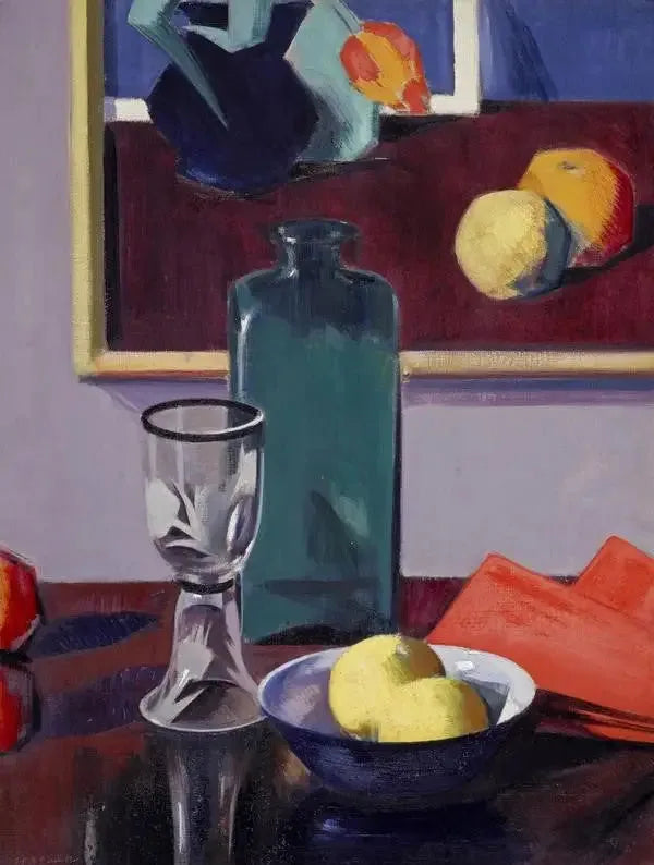 The Green Bottle - Francis Cadell