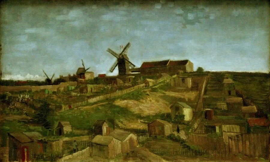 The Montmartre Hill - Vincent van Gogh