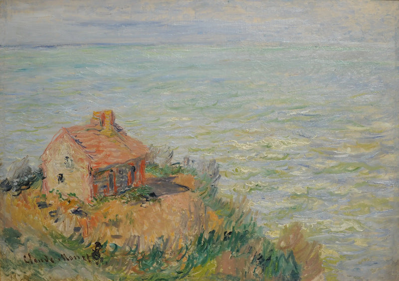 The Customs Officers' Hut. Afternoon Effect - Claude Monet