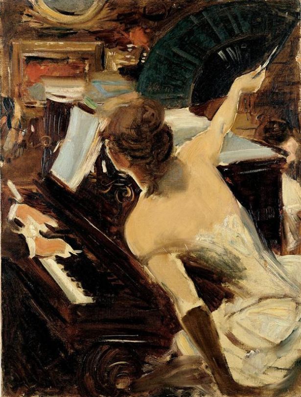 The Worldly Singer - Giovanni Boldini