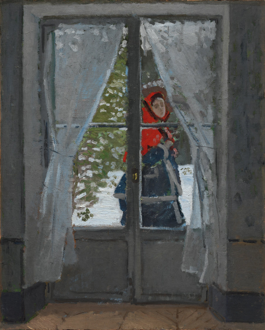The Red Capeline W257 - Claude Monet